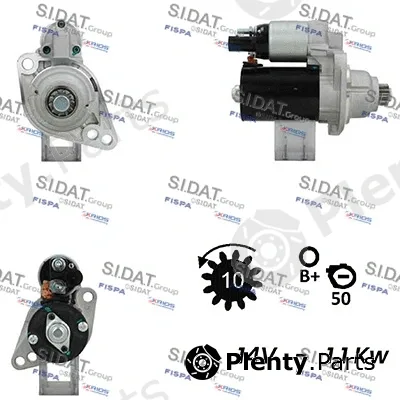 Sidat S12BH0072A2 — Starter