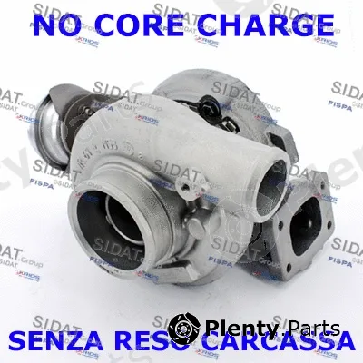 Sidat 49.533R — Charger, charging (supercharged/turbocharged) ETP TURBO
