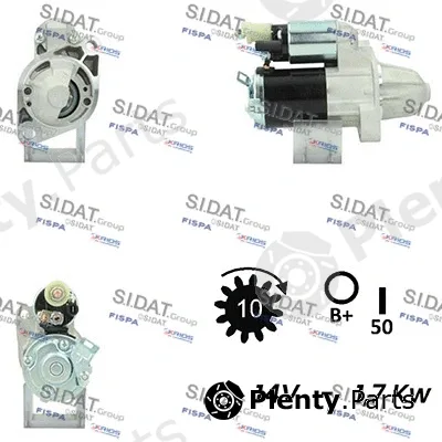 Sidat S12MH0525A2 — Starter