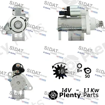 Sidat S12VA0446 — Starter