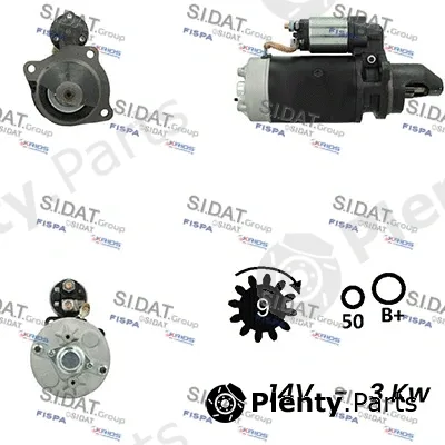 Sidat S12BH0270A2 — Starter