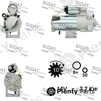 Sidat S12VS0481A2 — Starter
