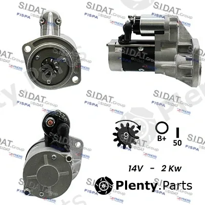 Sidat S12HT0034A2 — Starter