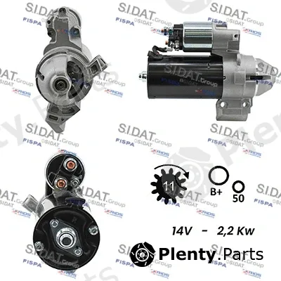 Sidat S12BH0431 — Starter