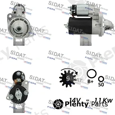 Sidat S12BH0529A2 — Starter
