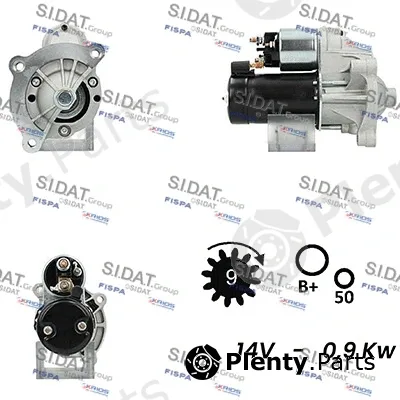 Sidat S12VA0238A2 — Starter