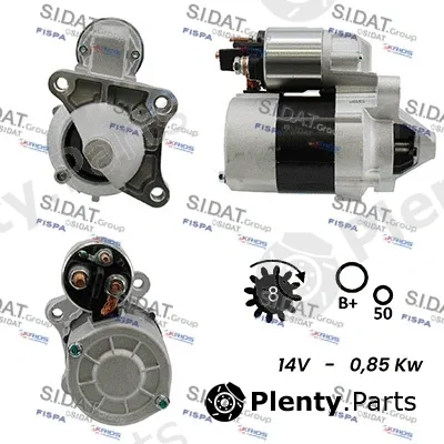 Sidat S12VA0061A2 — Starter