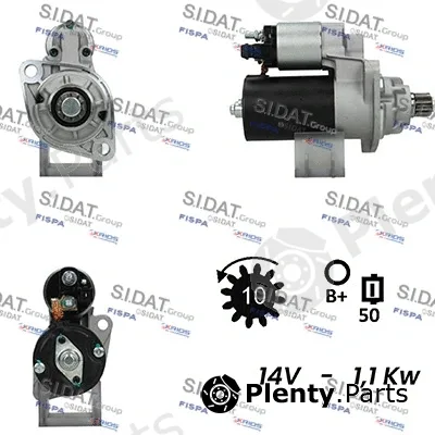 Sidat S12BH0629A2 — Starter