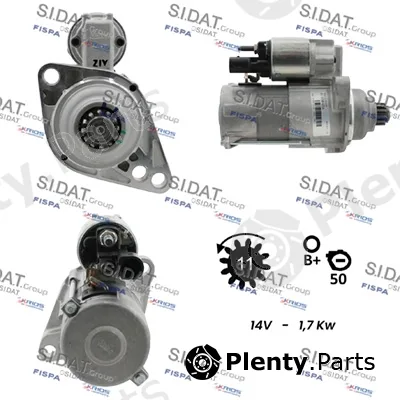 Sidat S12VA0117 — Starter