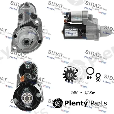 Sidat S12BH0276 — Starter