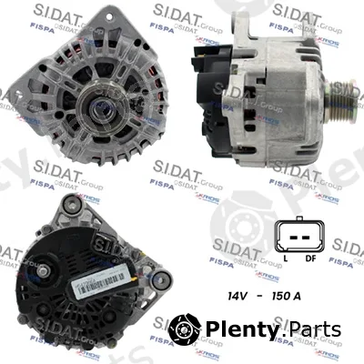 Sidat A12VA0008 — Alternator
