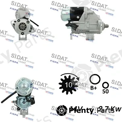 Sidat S12DE0371A2 — Starter