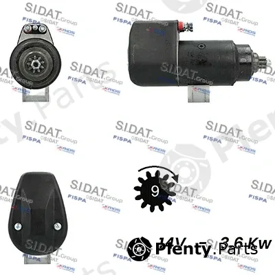 Sidat S12BH0777A2 — Starter