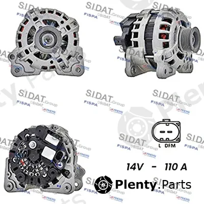 Sidat A12BH0402 — Alternator
