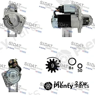Sidat S12MH0329 — Starter