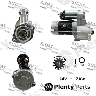 Sidat S12MH0056A2 — Starter