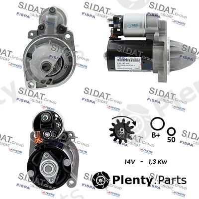 Sidat S12BH0118 — Starter