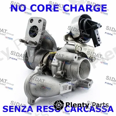 Sidat 49.529R — Charger, charging (supercharged/turbocharged) ETP TURBO