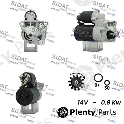 Sidat S12BH0475A2 — Starter