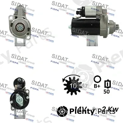 Sidat S12BH0027A2 — Starter