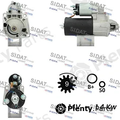 Sidat S12BH0400A2 — Starter