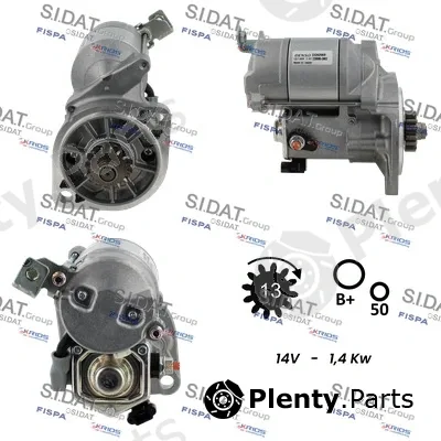 Sidat S12DE0398 — Starter