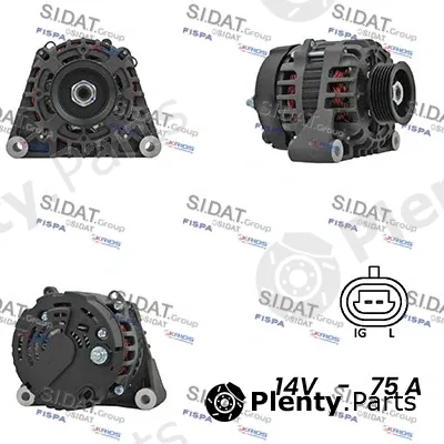 Sidat A12VA0600 — Alternator