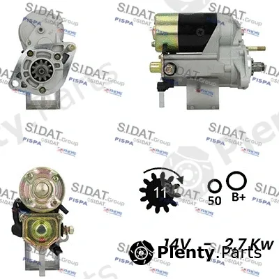 Sidat S12DE0228A2 — Starter