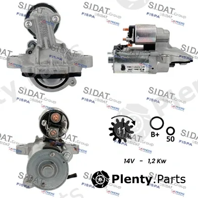 Sidat S12VS0803 — Starter
