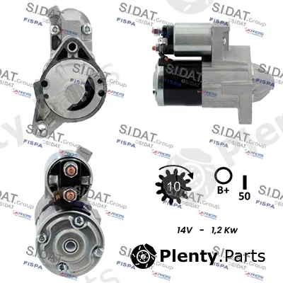 Sidat S12MH0873A2 — Starter