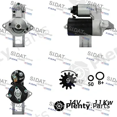 Sidat S12BH0203A2 — Starter