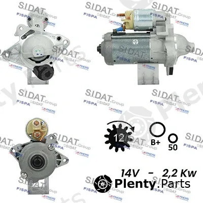 Sidat S12VA0478A2 — Starter
