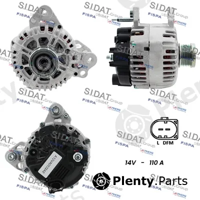 Sidat A12VA0532A2 — Alternator