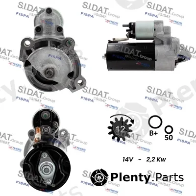 Sidat S12BH0743 — Starter