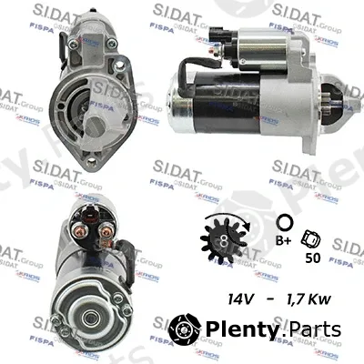 Sidat S12VA0086A2 — Starter