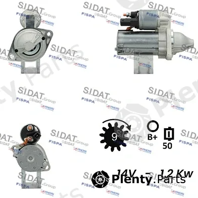 Sidat S12VA0237A2 — Starter