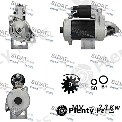 Sidat S12BH0598A2 — Starter