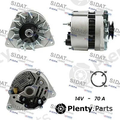 Sidat A12LU0149A2 — Alternator
