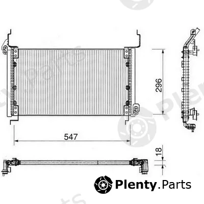 Sidat 11.2035 — Condenser, air conditioning