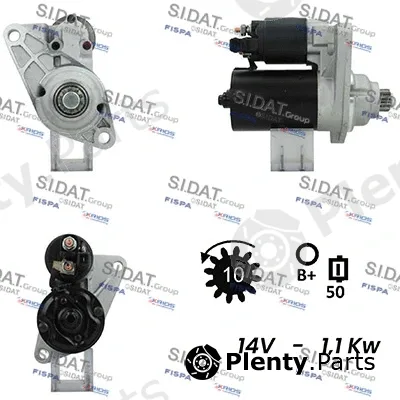 Sidat S12BH0441A2 — Starter