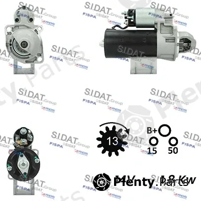 Sidat S12BH0604A2 — Starter