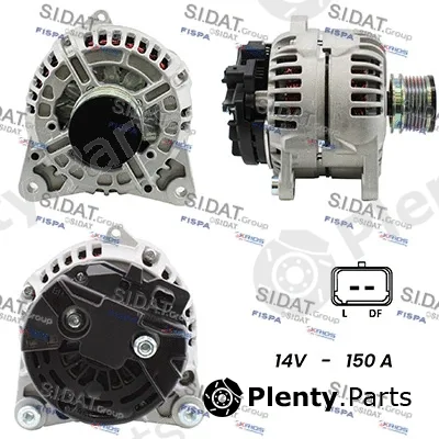 Sidat A12BH1012A2 — Alternator