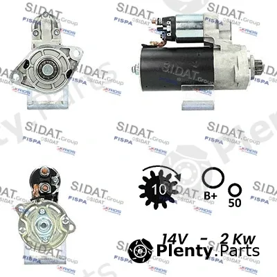 Sidat S12BH0658A2 — Starter