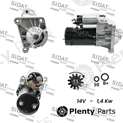 Sidat S12VA0077A2 — Starter