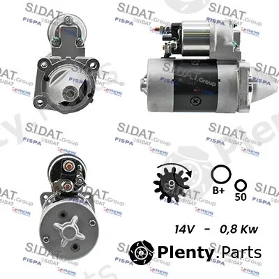 Sidat S12MA0055A2 — Starter