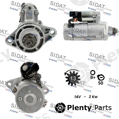 Sidat S12DE0145 — Starter