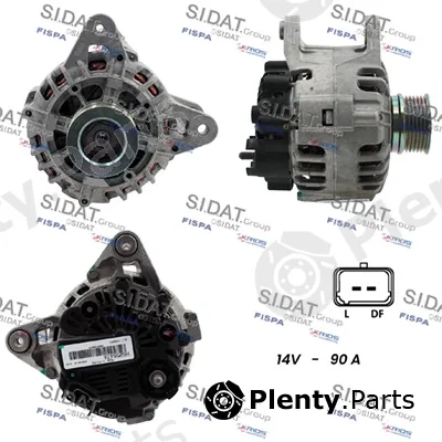 Sidat A12VA0425 — Alternator