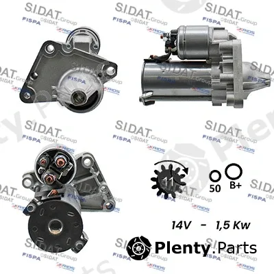Sidat S12VA0014A2 — Starter