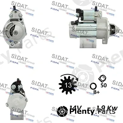Sidat S12DE0559A2 — Starter