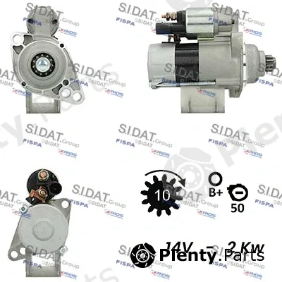 Sidat S12VA0015 — Starter